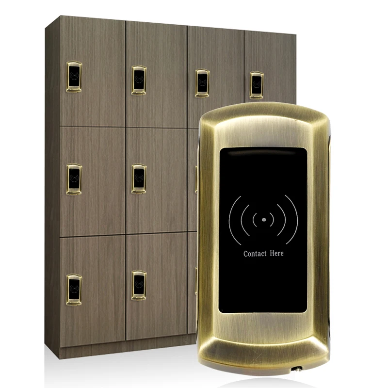 Electronic ID Locker Lock and Keys Cabinet Sauna with full waterproof Wristband Key