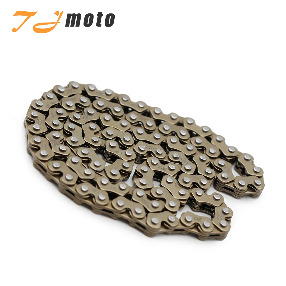 Motorcycle Crankshaft Cam Timing Chain For Kawasaki AN112 Britz R KLX125 KLX140 KLX140G KLX140L KLX150L 92057-1449 92057-0610