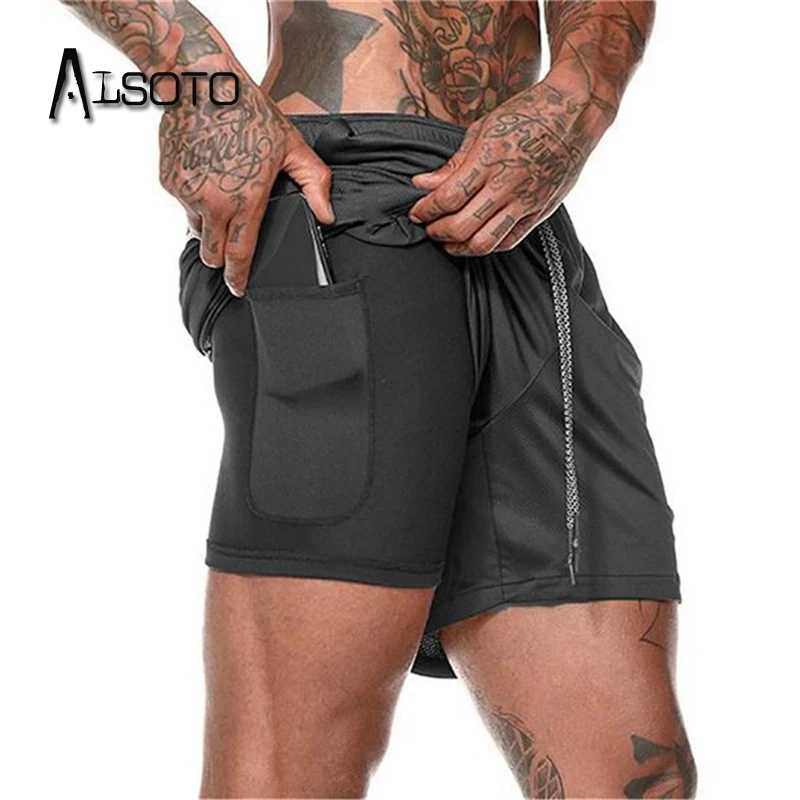 Estate Nuoto Shorts Per Gli Uomini Tasca Quick Dry Costumi Da Bagno Costume Da Bagno Costume Da Bagno Da Bagno Slip Da Bagno Spiaggia Corsa E