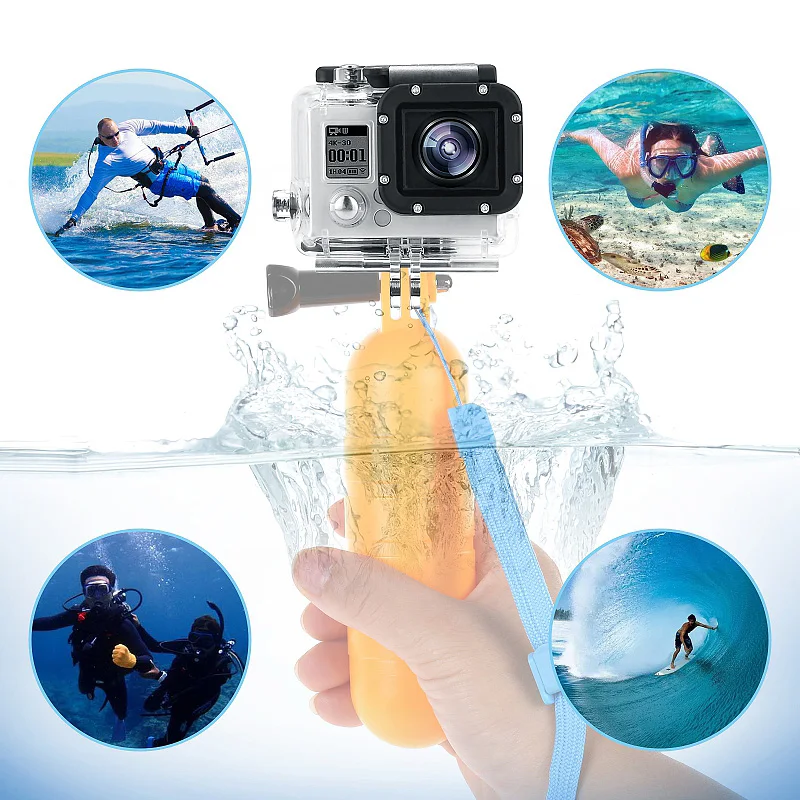 HONGDAK 40M Underwater Waterproof Case for GoPro Hero 3 Protective Cover Box Housing Mount Action Camera Accessories