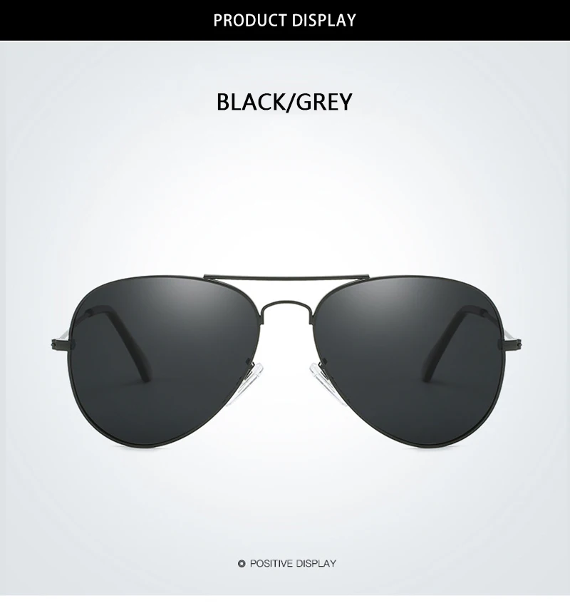 Klassische Pilot Männer Sonnenbrille Polarisierte Vintage Metall Ray Sonnenbrille Frauen Spiegel Farben Fahren Männlich Shades UV400 – Detail 9