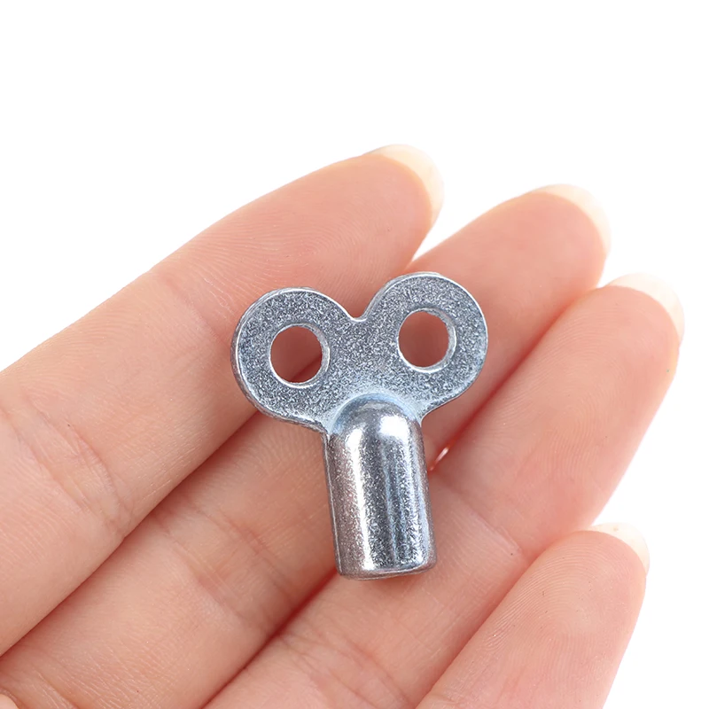Llave cuadrada de latón para radiador, llave de purga de fontanería, válvula de escape sólida para grifo de agua, herramienta de válvula de aire, núcleo de agujero, 2 uds.