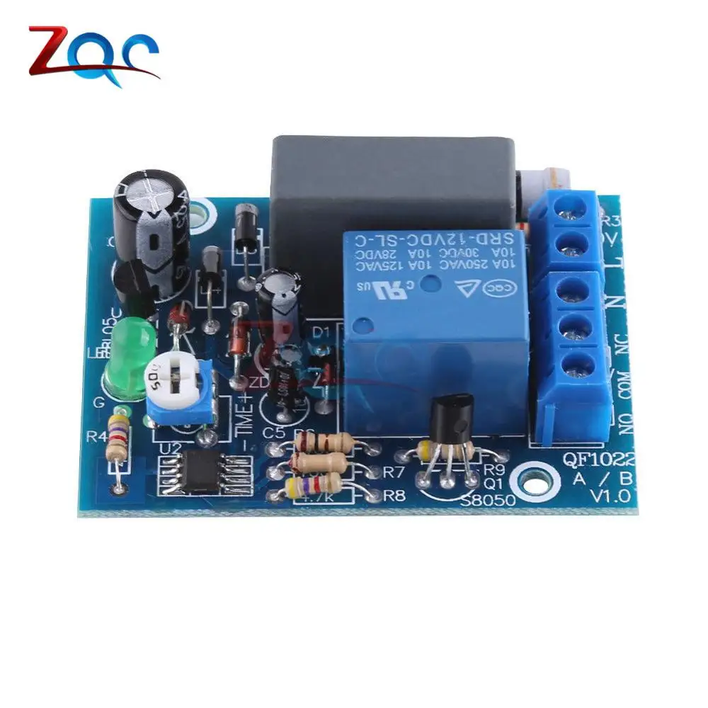 0-10S 0-10M 0-100M 0-10H Timer Relay Delay Switch Input/Output Delay Off Switch Module Adjustable Timing Turn Off Board  AC 220