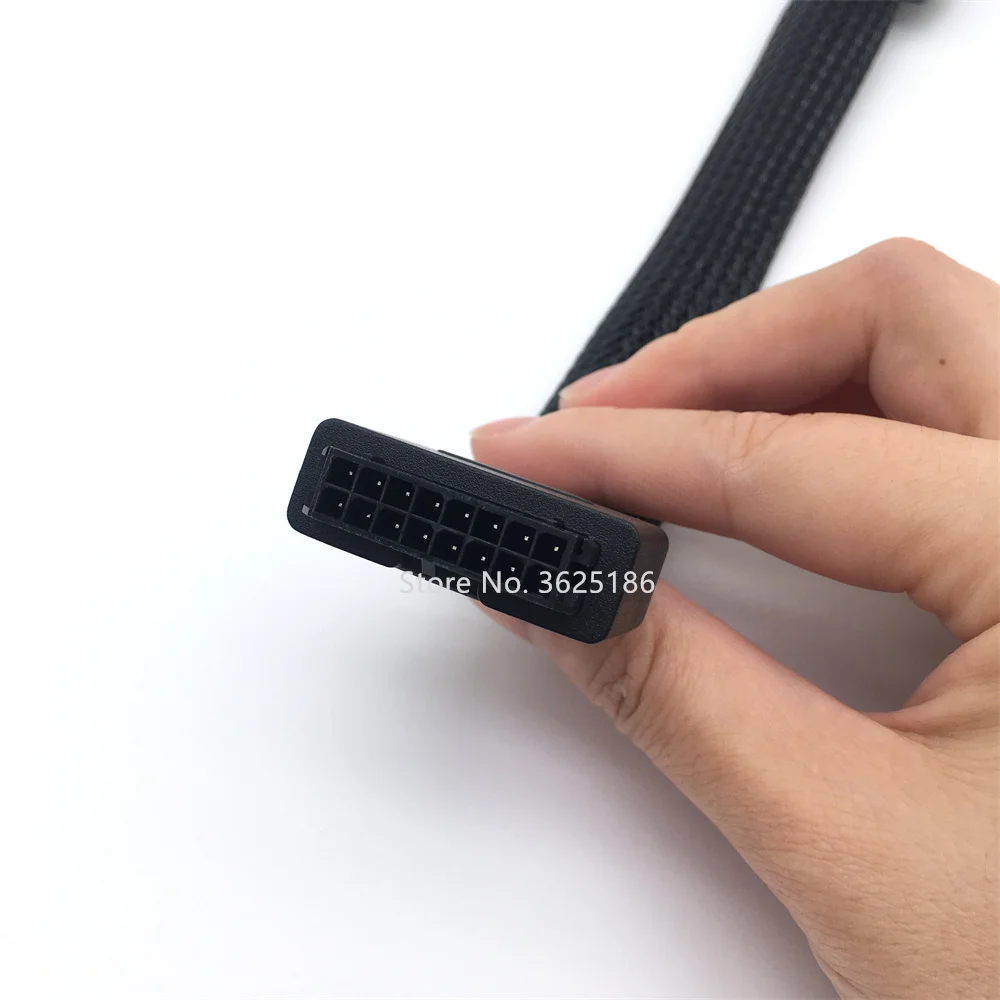 1pcs EV-PEAK MX3.0-2*8P male head>MX3.0-2*8P female head 22#15cm adapter cable Skyrc Okcell 12S charger to 6S lithium battery