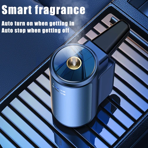 Imagen 2 del producto Difusor de Aroma para coche con aceite esencial, purificador de aire eléctrico, ambientador automático, suministros para coche, decoración Interior, accesorio