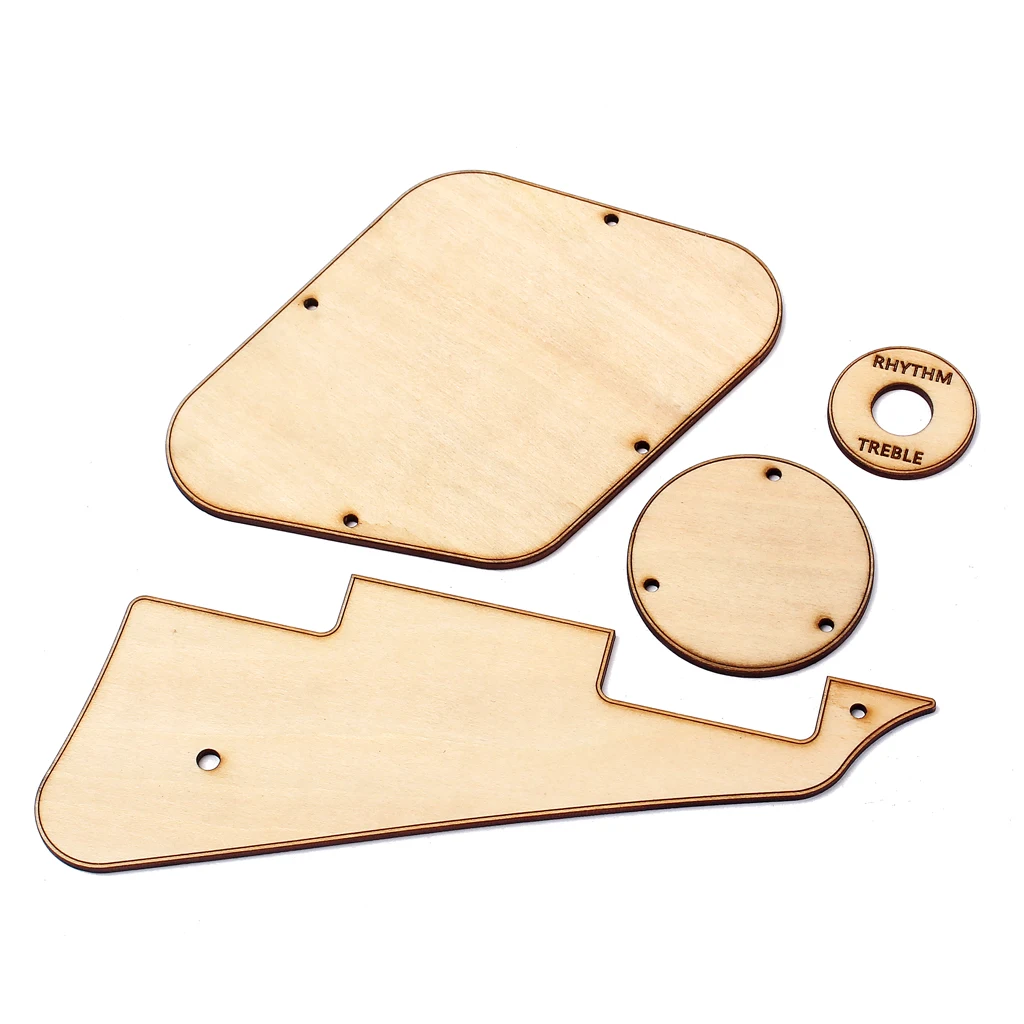 Maple Wood Les Paul USA Pickguard Truss Control Covers Gibsonlp