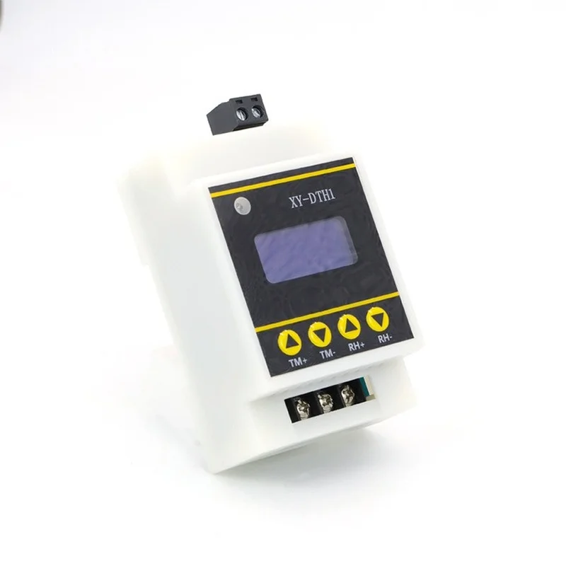 XY-DTH1 SHT30 Temperature Humidity Controller -20C to 60C 100% RH SHT30 Sensor Module 10A Relay Output for DIN Rail Incubator