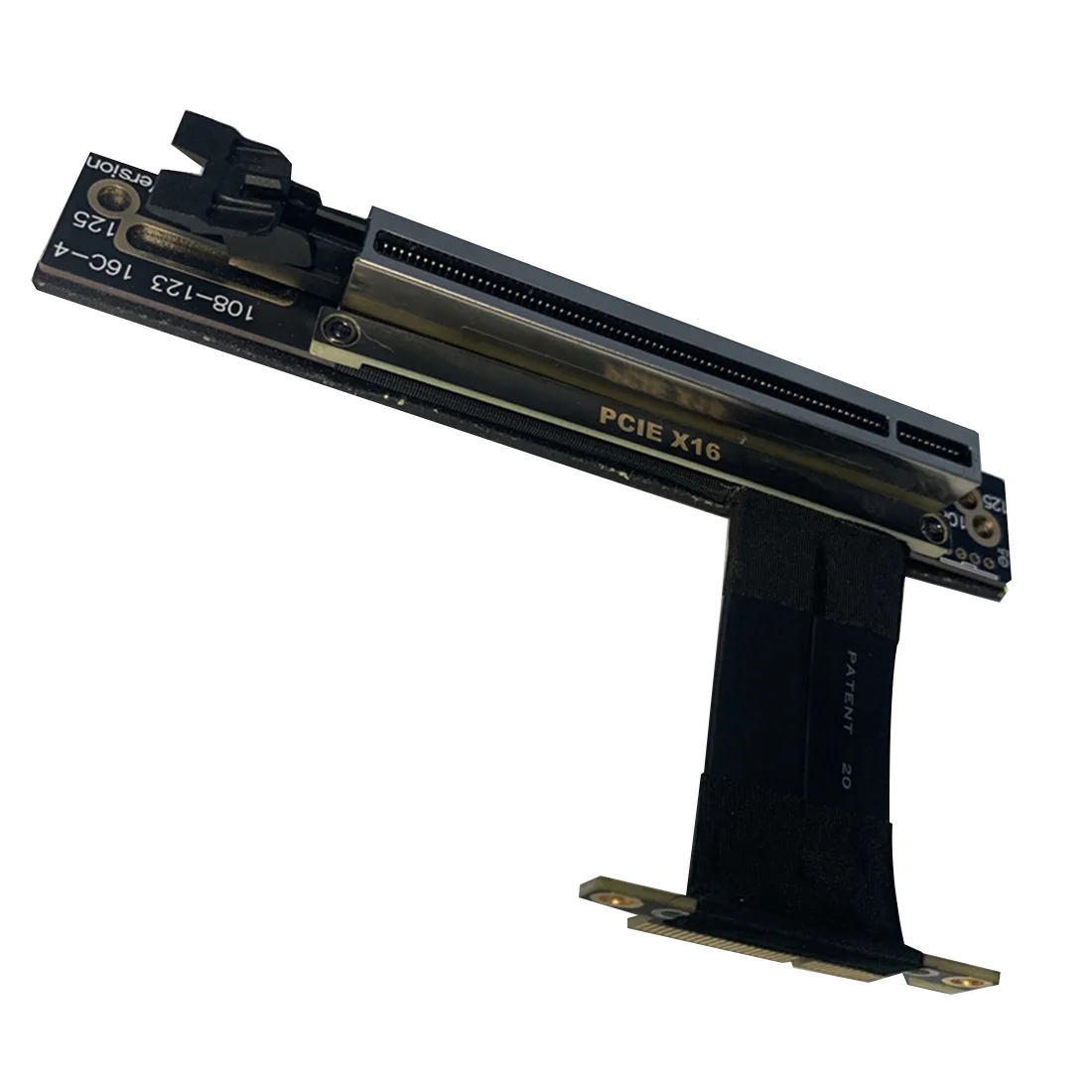 PCIe 3.0 4X 8X 16X Удлинительный кабель для видеокарты GPU 90-градусный адаптер PCI Express X16 Riser Card Удлинитель Гибкий шнур Pci-e
