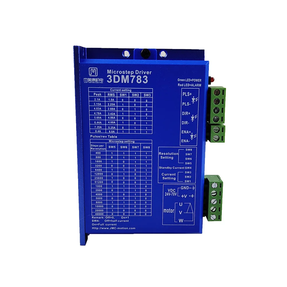 

Three-phase stepper motor driver drive UVW three-phase motor 36V 8.5A pulse frequency 250khz JMC original authentic