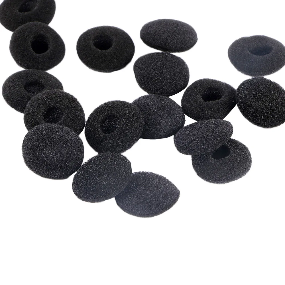 10 Pairs 20 Pcs 15 mm Soft Foam Earbud Headphone Ear pads Replacement Sponge Covers Tips High Quality For Wholesale Dropshipping