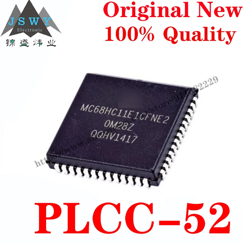 MC68HC11E1CFNE2 PLCC52 Semiconductor Microcontroller-MCU 8-bit Microcontroller -MCU IC Chip the for module arduino Free Shipping