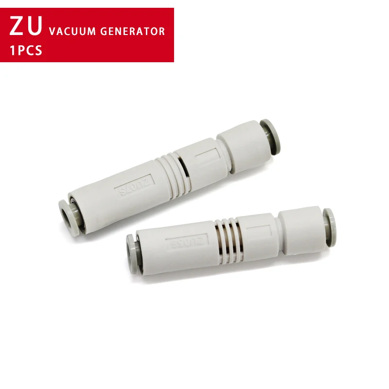 High-suction tube vacuum generator ZU05S ZU07S ZU05L ZU07L negative pressure product Pneumatic Partsy