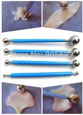 Ensemble d'outils de spoage à double extrémité, outils de cuisson 1918, outil de sculpture, boule de spoage, lisse, fondant, anonyme