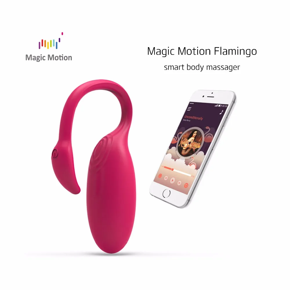 Magic Motion Smart APP Bluetooth Vibrator Sex Toy for Woman Remote Control Flamingo Clitoris G-spot Stimulator Vagina Massager