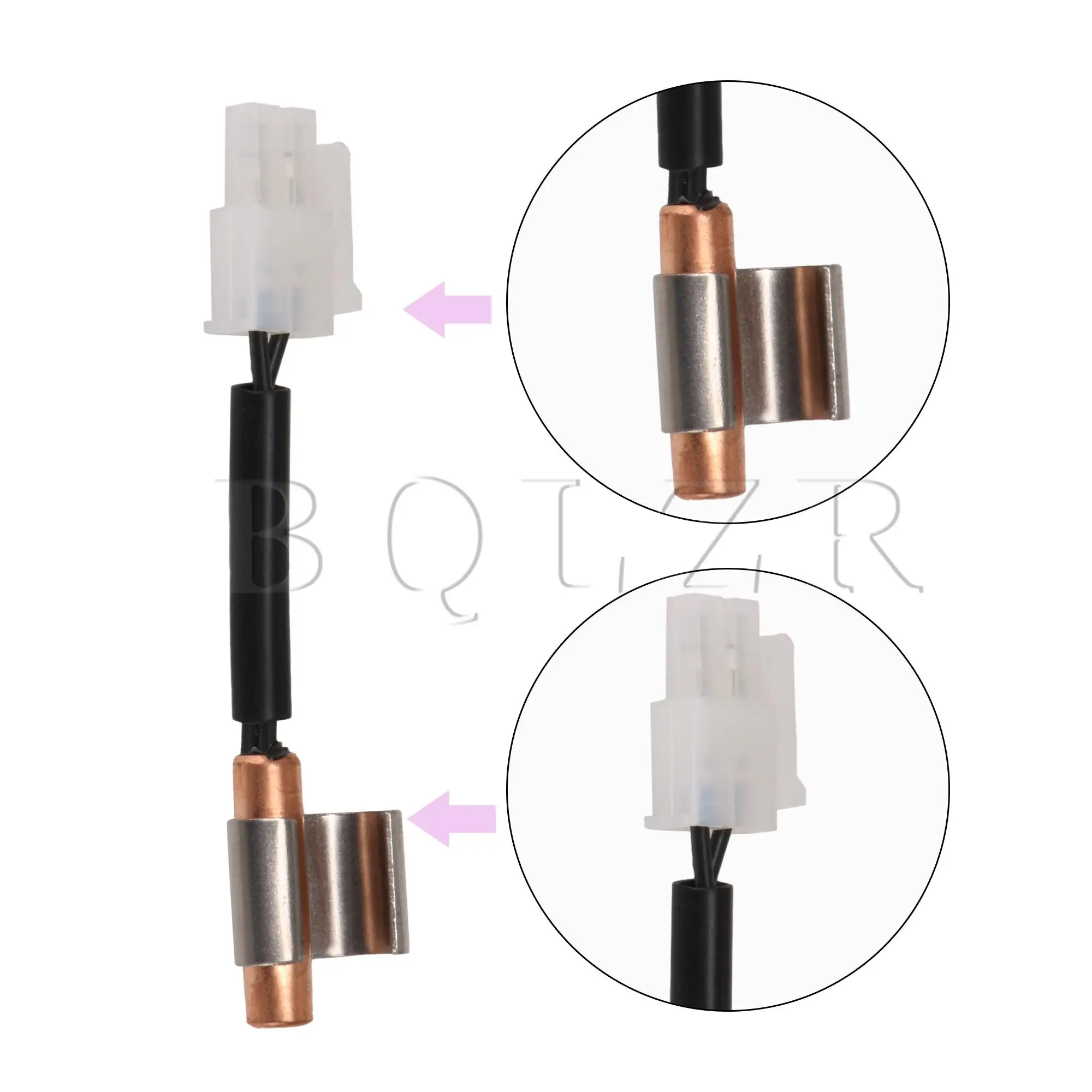 BQLZR 2PCS Thermistor Sensor for Refrigerator W10383615 Replacement for Amana