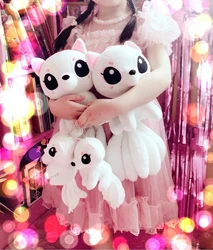Cartoon Animal Nine Tail Fox TV To The Sky Kingdom Soft Stuffed Doll Plush Toy Girl Boy Birthday Christmas Gift 1pc