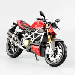 1:12 Scale Children's Maisto mod Ducati Streetfighter S Muscle Replica diecast Streetbike model motor bike race motorcycle toy