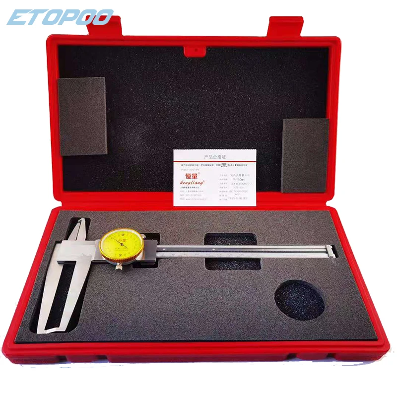 Knife-point Inside Groove 9-150mm Dial Caliper Stainless Steel Long Claws Inner Vernier Calipers Measuring Tools inside caliper