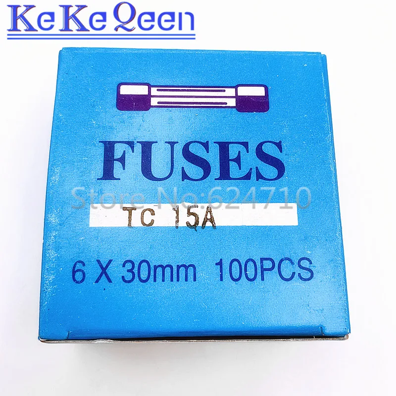 100pcs 6*30 6*30MM Fast blow Ceramic Fuse 6x30mm Fuse 250V 0.2A 0.5A 1A 1.5A 2A 2.5A 3A 3.15A 4A 5A 6A 7A 8A 10A 15A 20A 25A 30A