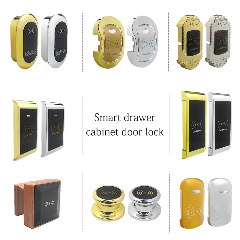 RFID smart drawer cabinet door lock wardrobe sauna lock locker lock beauty fitness club locker induction electronic lock