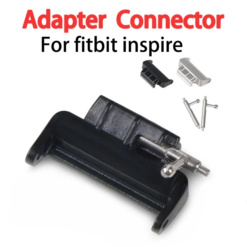 Watch Adapter Bands For Fitbit Inspire/Inspire HR Heart Fitness Straps With Metal Connector Replacement Wristband