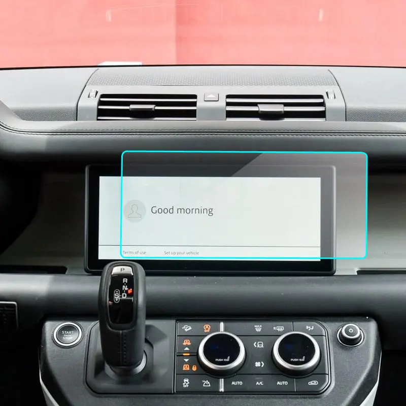 

Закаленное стекло для защиты экрана Land Rover Defender 90 110 10 дюймов 2020 2021 GPS навигация