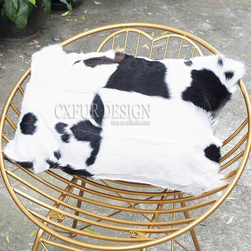 Real Lamb Fur Pillow, Natural Color, Drop Shipping, CX-D-130