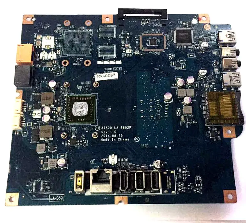 

AIA20 LA-B692P rev: 1.0 motherboard for Lenovo C20-05 C2005 motherboard DDR3 discrete graphics motherboard 100% test