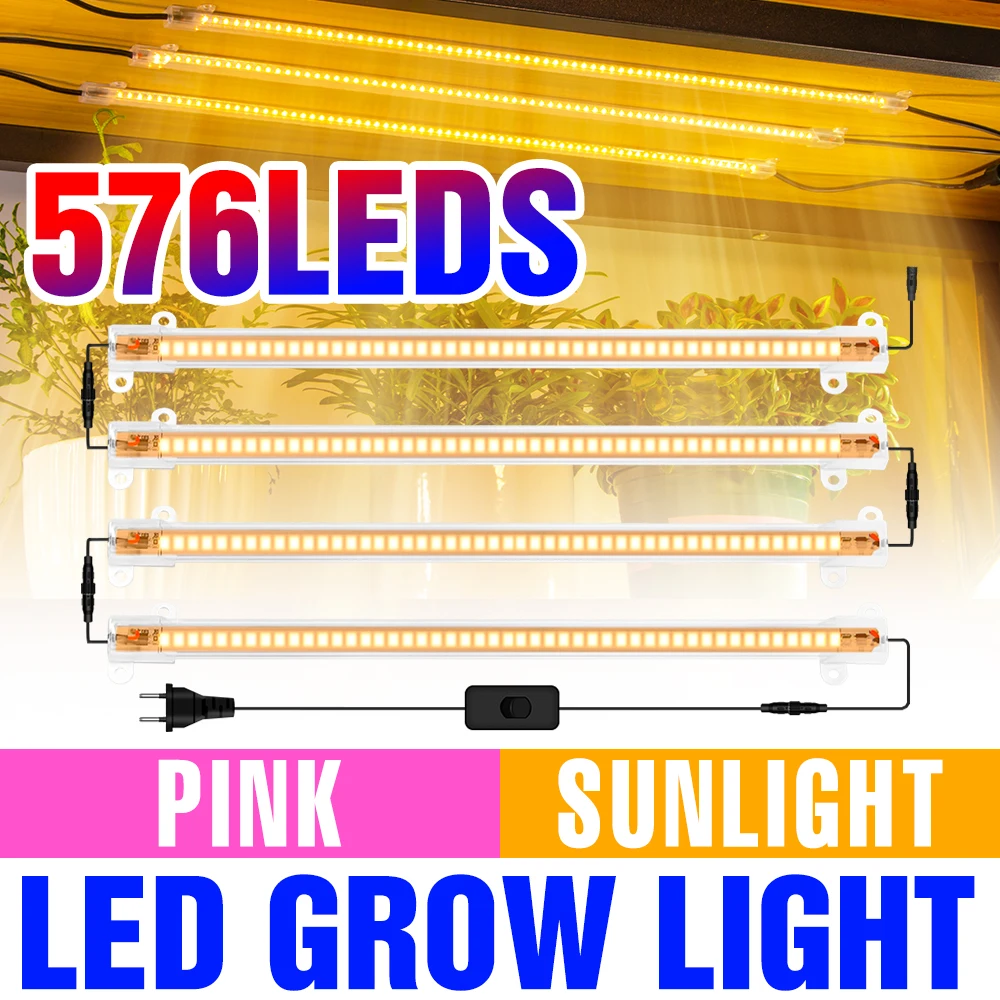 LED Phyto Lamp For Plants Bulb LED Grow Light Phytolamp Full Spectrum 220V Plant Seeds Flowers Light Hydroponics Growing System