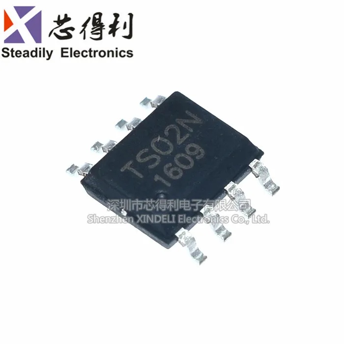 10pcs/lot New Ts02n Dual-Channel Capacitive Touch IC Sop-8 TS02