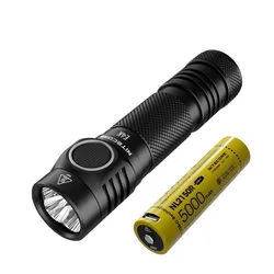 NITECORE E4K  4400 lumens High Power Survival Flashlight with 21700 5000mah Battery for Outdoor Camping