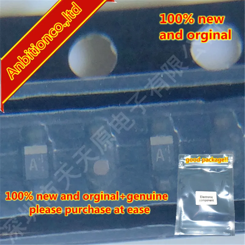 50pcs 100% new and orginal 1SS400TE61 SOD523 Switching Diode silk-screen A  in stock