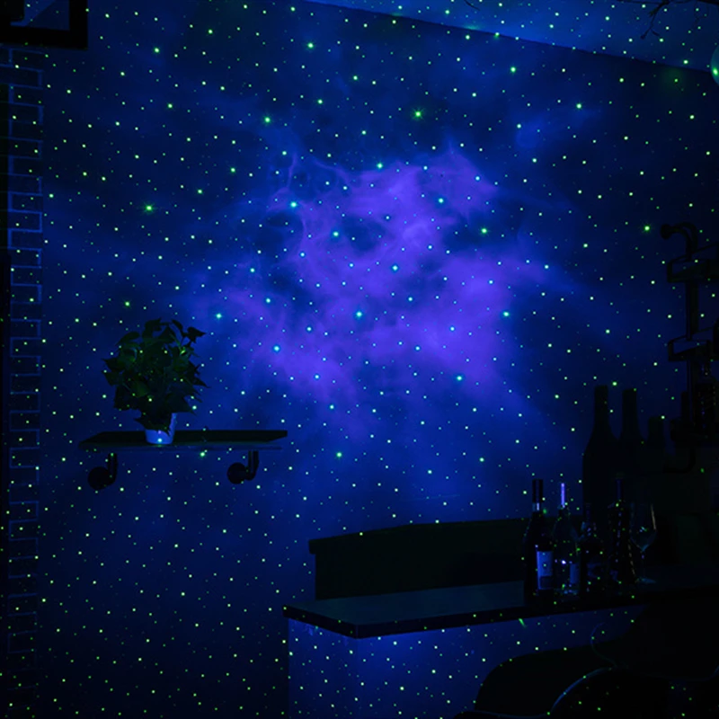 Led Colorful Night Light Novelty Gift Star Galaxy Projector Living Room Bedroom Decor Plug In Remote Control Romantic Night lamp