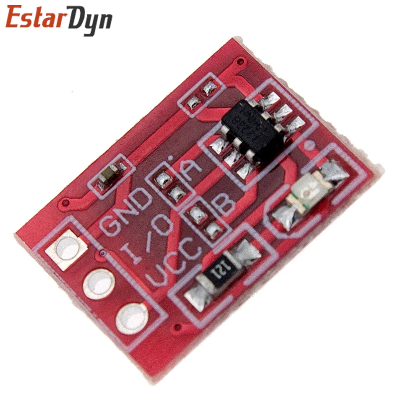 5Pcs TTP223 Touch Key Switch Module Aanraken Knop Zelfsluitende/No-Locking Capacitieve Schakelaars Single Channel wederopbouw