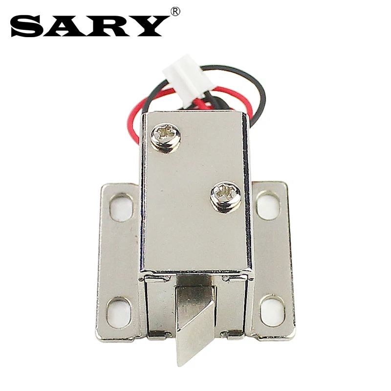 Small Access Control Electronic Door Lock DC 12V Mini Electric Control Lock Cabinet Door Electronic Lock Electric Bolt Lock