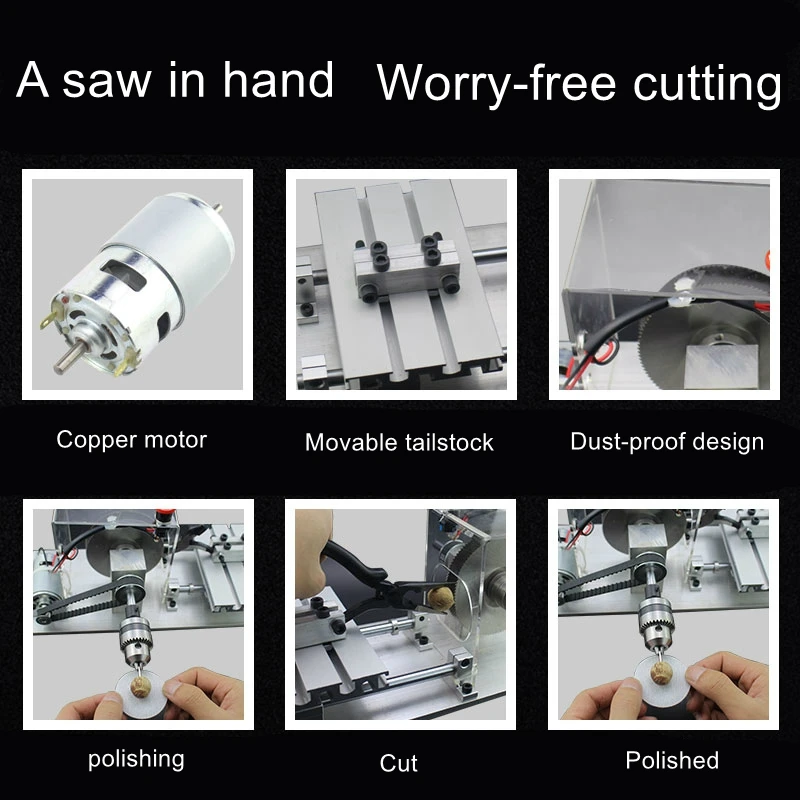Industrial-grade Tibetan Double Saw Blade Cutting Machine Tibetan Polishing and Polishing Vajra Bodhi Tibetan Lathe