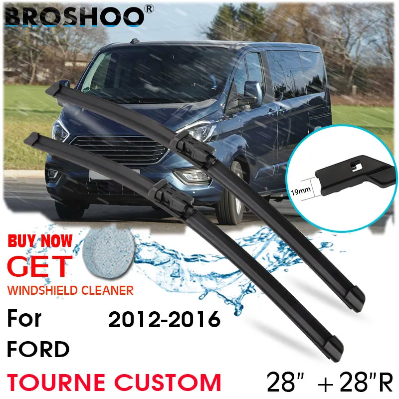 

Car Wiper Blade Window Windscreen Windshield Wipers Blades Auto Accessories For FORD Tourneo Custom 28"+28"R 2012-2016