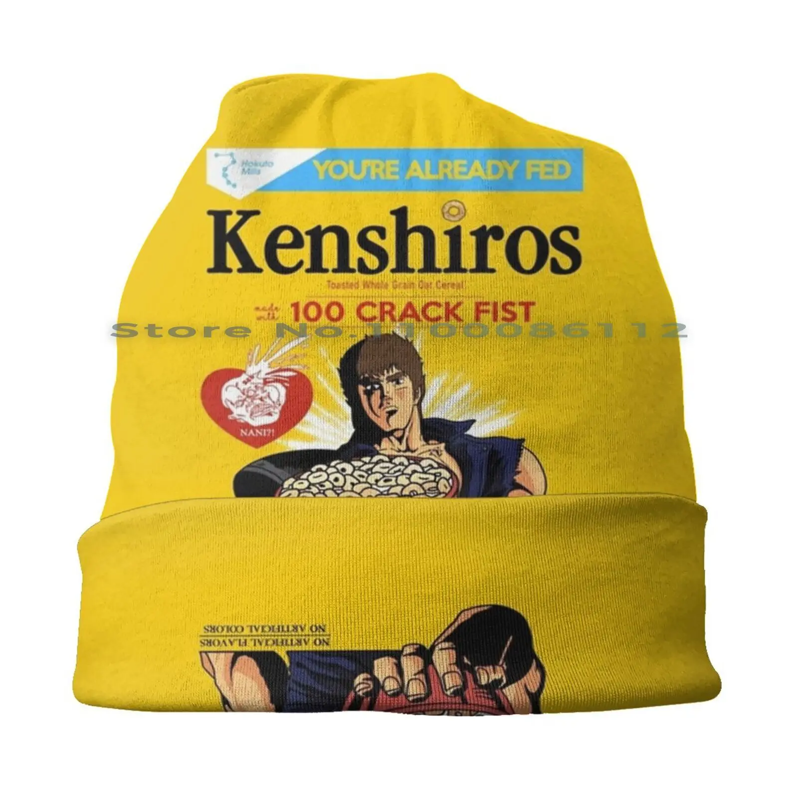 Kenshiros Beanies Knit Hat Anime Manga Fistofthenorthstar Fist Of The North Star Hokuto Shinken Hokuto No Ken Kenshiro Manly