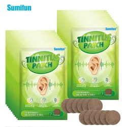 12-240Pcs Sumifun Tinnitus Patch Ear Tingling Deafness Treatment Stickers Hearing Loss Pain Relief Chinese Herbal Care Plaster