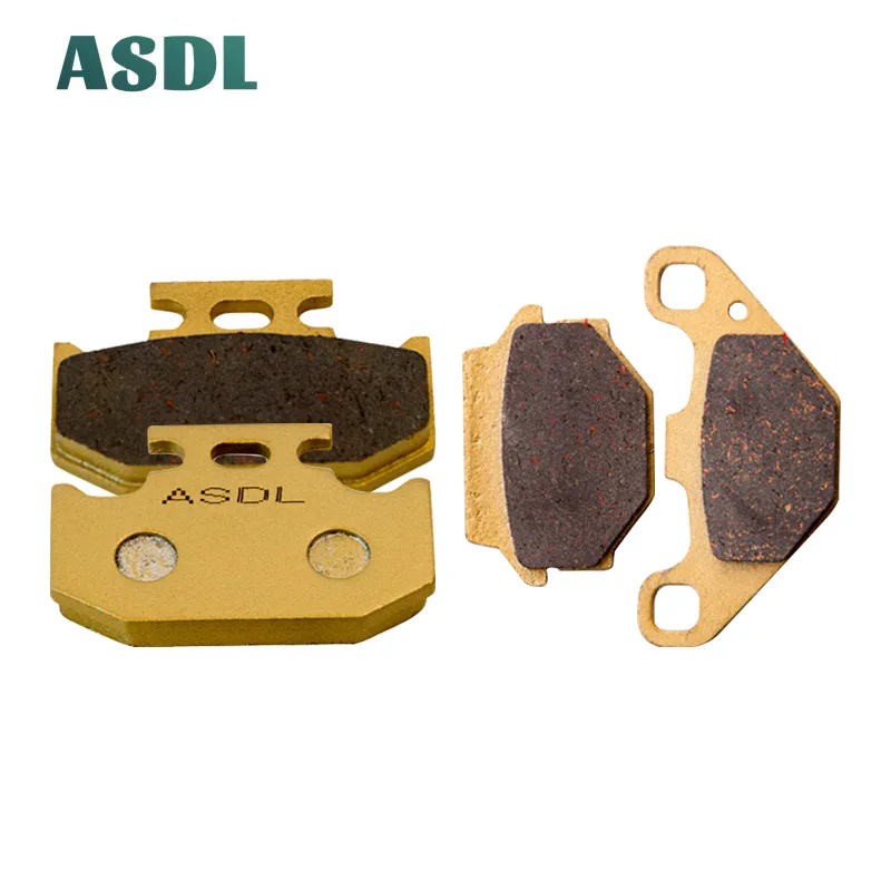 

Motorcycle Front and Rear Brake Pads For Kawasaki KDX 200 E1-E4 1986-1992 #c