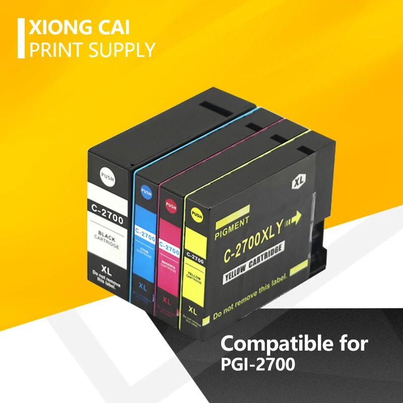 

PGI2700 pgi 2700 2700XL Compatible ink cartridge For canon MAXIFY iB4070 MB5170 MB5470 IB4170 MB5370 MB5070 inkjet printer