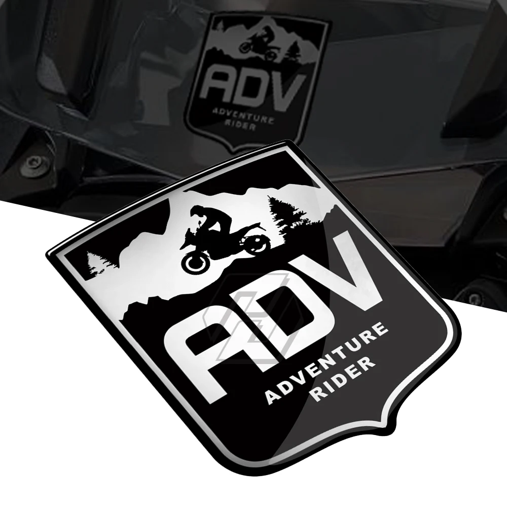 3D Motorcycle Decal Adventure Rider Sticker Case for BMW R1200GS R1250GS F850GS ADV for Honda X-ADV africa twin