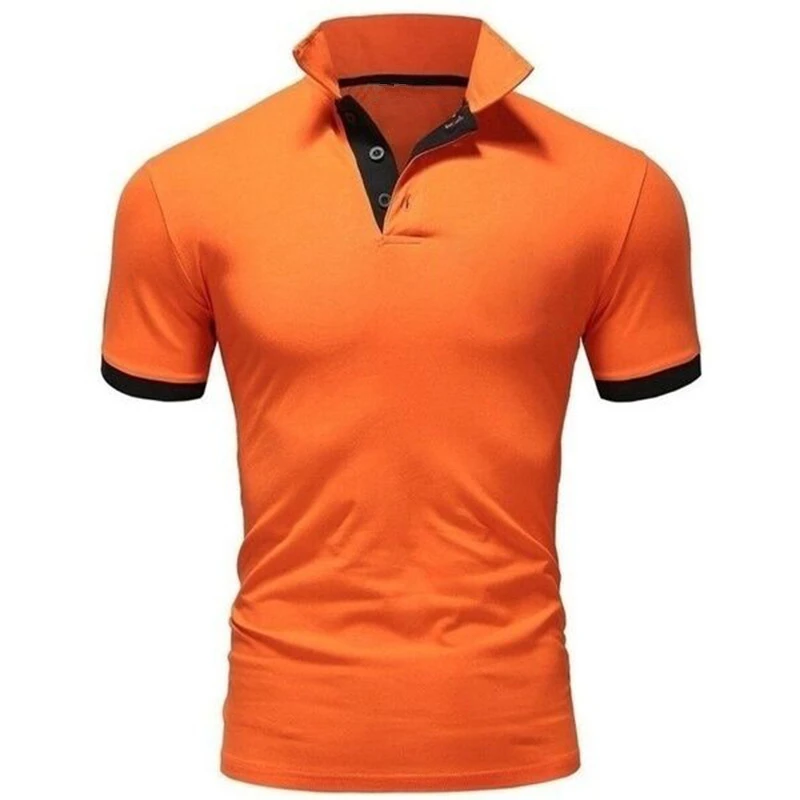 Man Polo Shirt exercise Brand Golf Polos Shirts Summer Streetwear Casual Fashion Men tops Quick Dry Slim Short Sleeve Top