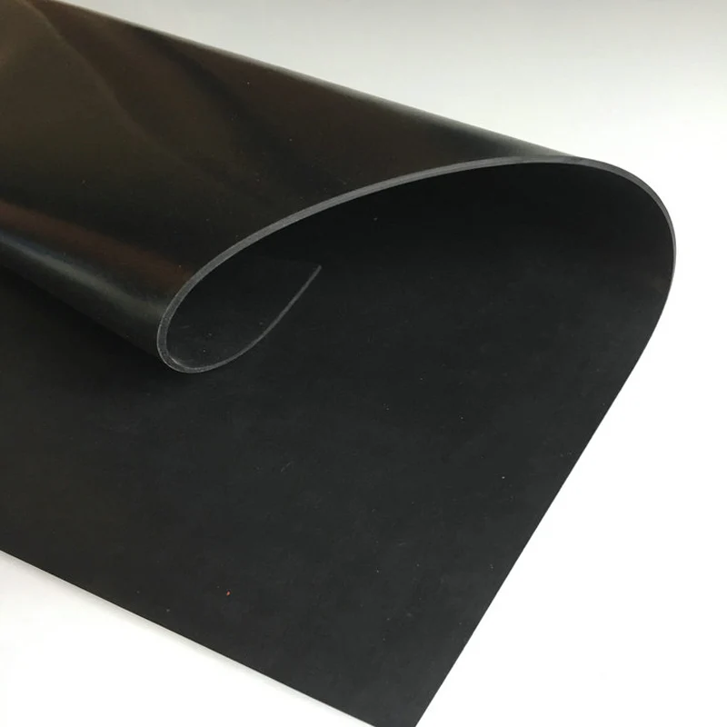 500*500mm Black Silicone rubber sheet Mat High Temperature Resistance board Insulation thermotolerace 0.1 0.3 0.5 1.0 1.5 2 3mm