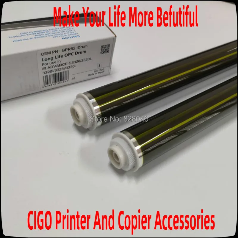 Long Life OPC Drum For Canon NPG-67 NPG67 GPR53 GPR-53 Image Drum Unit,IR-ADV IRC 3320 3325 3330 OPC Drum Made In Korea,110K