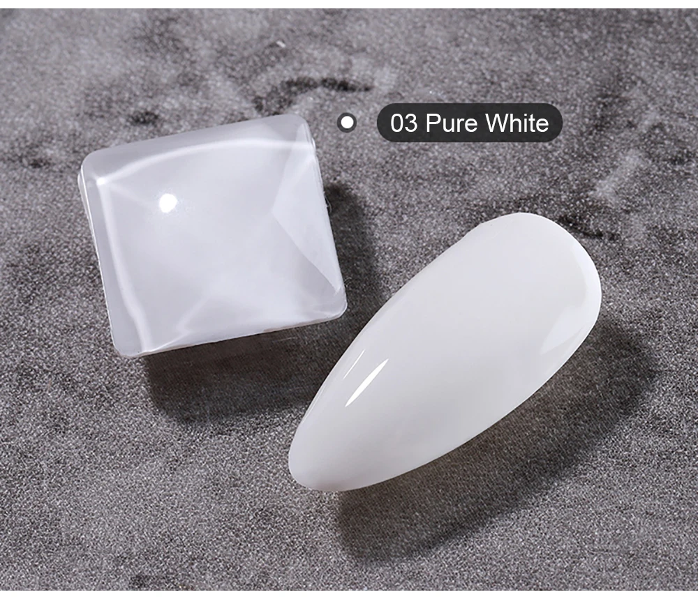 Vendeeni 9 Farben Moonlight White Serie Gel-Nagellack Semi-Permanent UV LED Soak-Off Gel-Lack Glänzender Nagelkunst-Gel-Lack – Detail 10