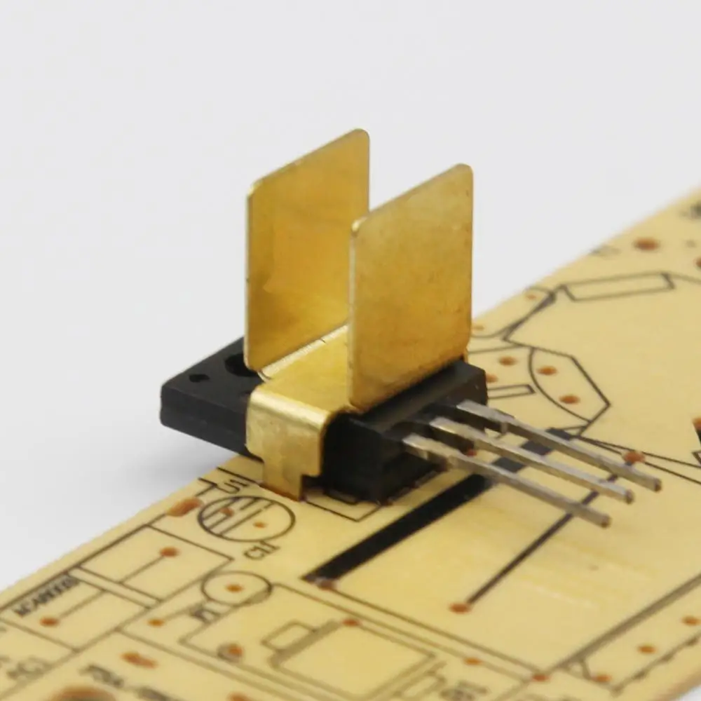 5pcs IC Chip Copper Radiator DIP8 Heatsink TO220 Electronic Radiator TO263 19*13*7.5*0.6mm PCB Board IC H type Heatsink