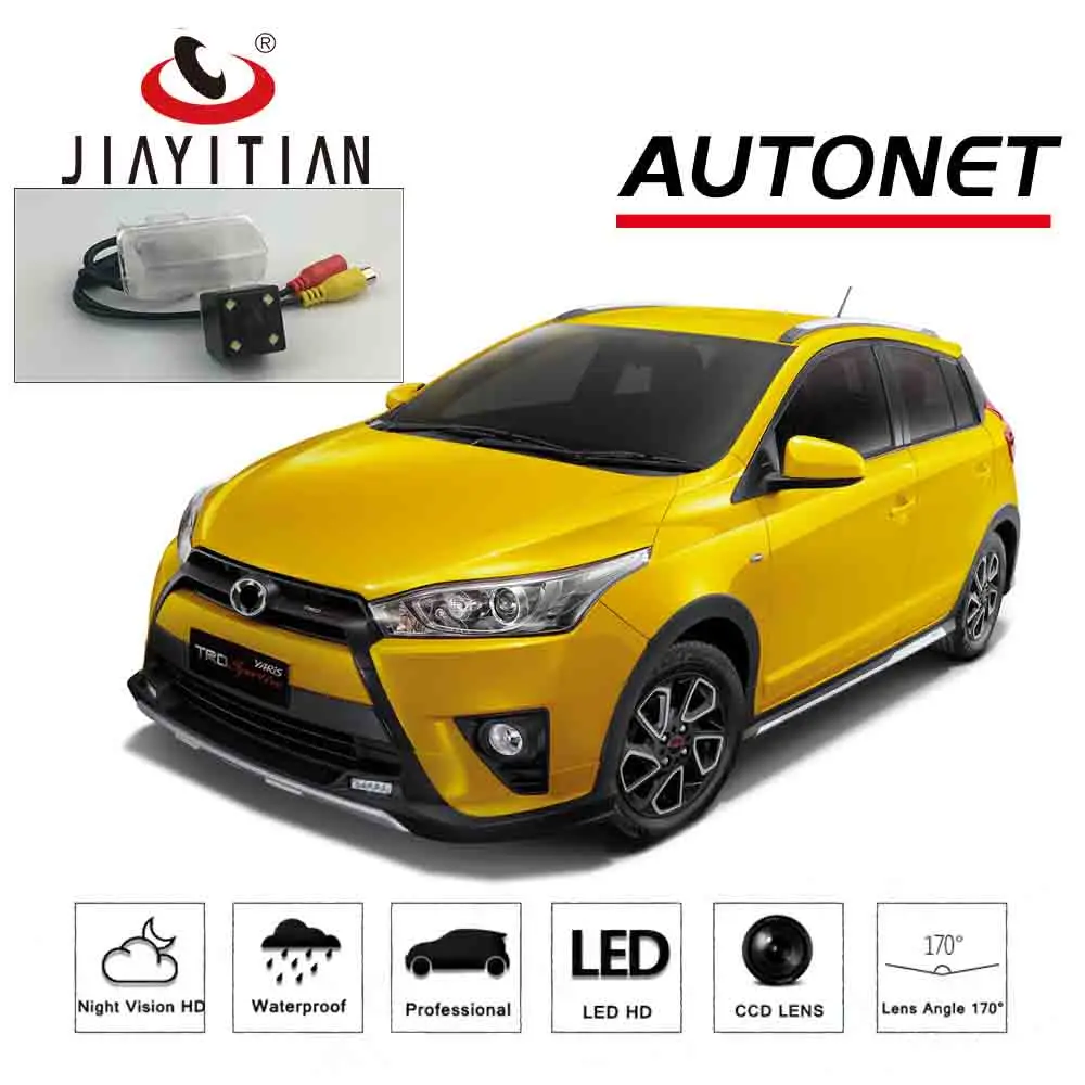 JIAYITIAN Rear View Camera For Toyota Vitz/Yaris TRD sport yaris hybr 2010~2020 CCD Night Vision Reverse Backup camera Parking