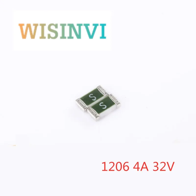 50 sztuk 1206 bezpiecznik SMD podstawowego bezpiecznik jeden raz pozytywne odłączyć SMD przywrócić bezpiecznik 1206 63V 32V 1A 2A 3A 4A 5A 7A