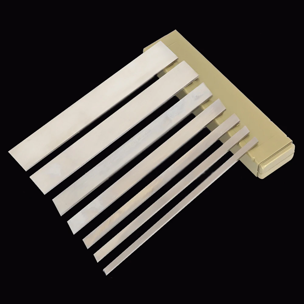1 Buah Baja Kecepatan Tinggi Datar Bar Strip 200Mm Panjang 5Mm 6Mm Tebal CNC Mengubah Alat Penggilingan